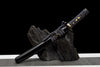 JIHPEN sword - Handmade Full Tang Tanto Sword High manganese Blue steel Blade With scabbard - 21 in