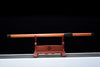 JIHPEN Sword - Handmade Ninja Sword T10 steelReal hamon blade full TangRedwoodsheath - 41 in
