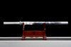 JIHPEN Sword - Handmade Ninja Sword Spring steelblade full Tang White printed sheath - 41 in