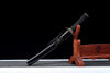 JIHPEN sword - Handmade Full Tang Tanto Sword High manganese Black steel Blade With scabbard - 21 in