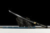 JIHPEN sword - Handmade Full Tang Wakizashi Sword T10 Carbon Steel With Clay Tempered Blade - 31 in