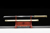JIHPEN Sword - Handmade Ninja Sword 1045 High carbon steel blade full Tang gold sheath - 41 in