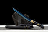 JIHPEN sword - Handmade Full Tang Tanto Sword High manganese Blue steel Blade With scabbard - 21 in