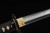 JIHPEN sword - Handmade Full Tang Wakizashi Sword T10 Carbon Steel With Clay Tempered Blade - 31 in