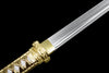 JIHPEN Sword - Handmade Ninja Sword High manganese steel blade full Tang gold sheath - 41 in
