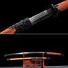 JIHPEN sowrd - Handmade Full Tang T10 Carbon Steel Full Tang Blade with Real Hamon TACHI SWORDS41 inches