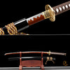 JIHPEN sowrd - Handmade Full Tang Katana 1095 High-carbon steel RED Blade 41 inches
