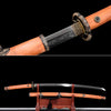 JIHPEN sowrd - Handmade Full Tang T10 Carbon Steel Full Tang Blade with Real Hamon TACHI SWORDS41 inches