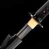 black katana Handmade spring steel katana, full Tang, sharp