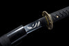 JIHPEN sword - Handmade Full Tang Tanto Sword High manganese Black steel Blade With scabbard - 21 in