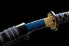 JIHPEN sword - Handmade Full Tang Tanto Sword High manganese Blue steel Blade With scabbard - 21 in