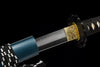 JIHPEN sword - Handmade Full Tang Wakizashi Sword T10 Carbon Steel With Clay Tempered Blade - 31 in
