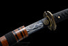 JIHPEN sword - Handmade Full Tang Tanto Sword High manganese Black steel Blade With scabbard - 21 in