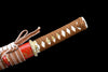 JIHPEN sword - Handmade Full Tang Tanto Sword High manganese Red steel Blade With scabbard - 21 in