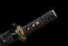 JIHPEN sword - Handmade Full Tang Tanto Sword High manganese Blue steel Blade With scabbard - 21 in