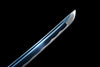 JIHPEN sword - Handmade Wakizashi Sword 1045 high Carbon Steel With Blue Scabbard - 31 in