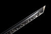 JIHPEN Sword - Handmade Ninja Sword high manganese steel black blade full Tang Blue sheath - 41 in