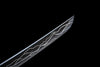 JIHPEN sword - Handmade Full Tang Tanto Sword High manganese Black steel Blade With scabbard - 21 in
