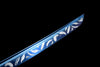JIHPEN sword - Handmade Full Tang Tanto Sword High manganese Blue steel Blade With scabbard - 21 in