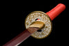 JIHPEN sowrd - Handmade Full Tang Katana 1095 High carbon steel Red Blade 41 inches