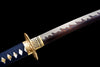JIHPEN sowrd - Handmade full tang Katana Damascus steel BLUE Blade 41 inches