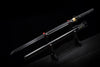 JIHPEN sword - Handmade Ninjato Sword Spring steel Full Tang Black blade - 41in